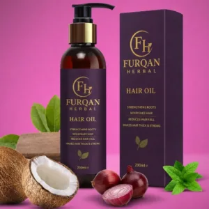 Al Furqan Herbal Hair Oil- Best Herbal Hair Oil in Pakistan for Hair Fall Control